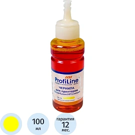 Чернила Profiline Premium для Canon/Epson/HP/Lexmark желтые совместимые