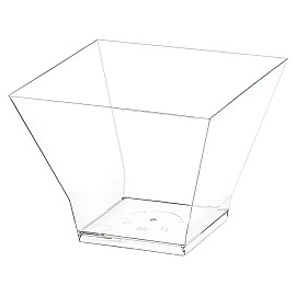 Креманка одноразовая 200 мл, пластиковая, "Средняя пагода", прозрачная, ВЗЛП, 5008П