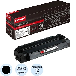 Картридж лазерный Комус 15A C7115A для HP черный совместимый