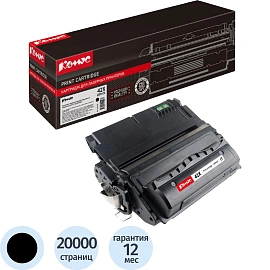 Картридж лазерный Комус 42X Q5942X для HP черный совместимый