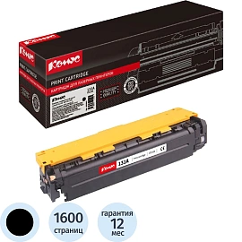 Картридж лазерный Комус 131A CF210A для HP черный совместимый