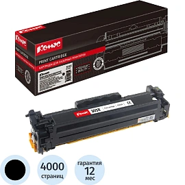 Картридж лазерный Комус 305X CE410X для HP черный совместимый повышенной емкости