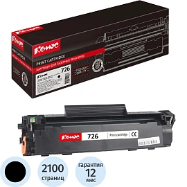 Картридж лазерный Комус 726 3483B002 для Canon черный совместимый