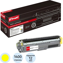 Картридж лазерный Комус TN-241Y для Brother желтый совместимый