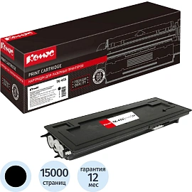 Картридж лазерный Комус TK-435 1T02KH0NL0 для Kyocera черный совместимый