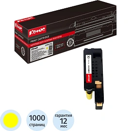 Картридж лазерный Комус 106R02762 для Xerox желтый совместимый