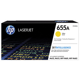Картридж лазерный HP 655A CF452A желтый оригинальный