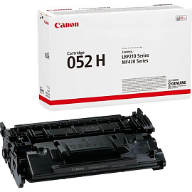 Картридж лазерный Canon 052H 2200C002 черный оригинальный повышенной емкости