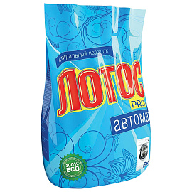 Порошок стиральный автомат Лотос pro Color White 6 кг для цветного белья