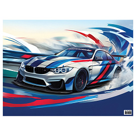 Настольное покрытие детское ArtSpace "Race", А3+