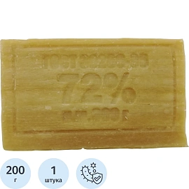 Мыло хозяйственное Меридиан 72% 200 г без обёртки