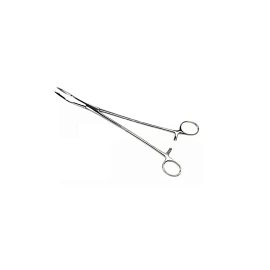 Корнцанг изогнутый 260 мм, J-18-048