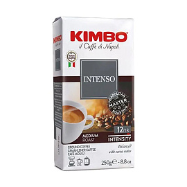 Кофе молотый KIMBO "Aroma Intenso", 250 г, ИТАЛИЯ