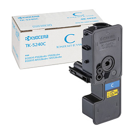 Тонер-картридж Kyocera TK-5240C 1T02R7CNL0 голубой оригинальный