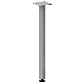 Опора металлическая Арго хром (60х60х740 мм) фото Опора металлическая Арго хром (60х60х740 мм)