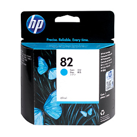 Картридж струйный HP 82 C4911A голубой оригинальный