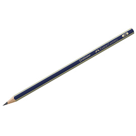 Карандаш ч/г Faber-Castell "Goldfaber 1221" 2B, заточен. Цена за 1 карандаш
