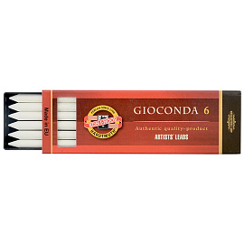 Мел для цангового карандаша Koh-I-Noor Gioconda художественный (6 штук в упаковке)