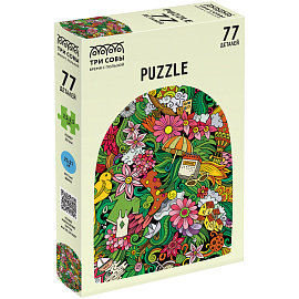 Пазл 77 эл. ТРИ СОВЫ "Занимательный коллаж