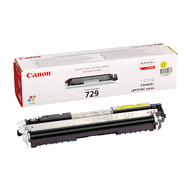 Картридж лазерный Canon 729 4367B002 желтый оригинальный