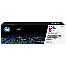 Картридж лазерный HP 201X CF403X пурпурный оригинальный повышенной ёмкости