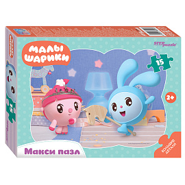 Пазл 15 эл. maxi Step Puzzle "Малышарики