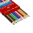 Карандаши цветные Faber-Castell Colour Grip 12 цветов трехгранные Фото 0