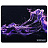 Коврик для мыши SONNEN "NEON SPLASH" резина + ткань, 250х200х2 мм, 513957