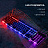 Клавиатура проводная SONNEN KB-7010, USB, 104 клавиши, LED-подсветка, черная, 512653 Фото 10