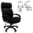 Кресло для руководителя Chairman 505 Home чёрное (ткань, пластик) Фото 3