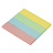 Закладки клейкие пастельные STAFF бумажные, 50х12 мм, 100 штук (4 цвета х 25 листов), европодвес, 127147 Фото 1