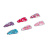 Заколки для волос MESHU, клик-клак, наполнитель, ассорти, 2шт., 5,5см, европодвес Фото 2