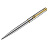 Ручка шариковая Diplomat Traveller Stainless Steel Gold цвет чернил синий, цвет корпуса серебристый (артикул производителя D10061109) Фото 0
