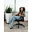 Кресло для руководителя Easy Chair 655 TTW черное (искусственная кожа/сетка/ткань, пластик) Фото 8