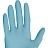 Перчатки медицинские смотровые нитриловые Benovy текстурированные нестерильные неопудренные размер XS (5-6) голубые (100 пар/200 штук в упаковке) Фото 3
