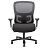 Кресло для руководителя Easy Chair 582 TС чёрное (сетка/ткань, металл) Фото 0