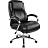 Кресло для руководителя Easy Chair 585 TR черное (рециклированная кожа, металл)