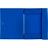 Папка с клапаном Attache A4 10 мм пластиковая до 100 листов синяя (толщина обложки 0.5 мм) Фото 0