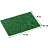 ПАД ручной Luscan абразивный жёсткий 13x9 см зелёный (3 штуки в упаковке) Фото 0