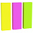 Флажки-закладки Berlingo "Ultra Sticky", 25*75мм, 100л*3 неоновых цвета, европодвес Фото 0