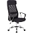 Кресло для руководителя Easy Chair 589 TC чёрное (сетка/ткань, металл)