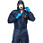 Комбинезон многоразовый с капюшоном Jeta Safety JPC75b синий 55 г/кв.м (размер 50-52, L, рост 176-182) Фото 1