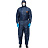 Комбинезон многоразовый с капюшоном Jeta Safety JPC75b синий 55 г/кв.м (размер 50-52, L, рост 176-182) Фото 4