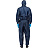 Комбинезон многоразовый с капюшоном Jeta Safety JPC75b синий 55 г/кв.м (размер 50-52, L, рост 176-182) Фото 7