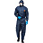 Комбинезон многоразовый с капюшоном Jeta Safety JPC75b синий 55 г/кв.м (размер 50-52, L, рост 176-182) Фото 8