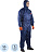 Комбинезон многоразовый с капюшоном Jeta Safety JPC75b синий 55 г/кв.м (размер 52-54, XL, рост 182-188)