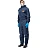 Комбинезон многоразовый с капюшоном Jeta Safety JPC75b синий 55 г/кв.м (размер XXL) Фото 0