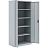 Шкаф металлический (архивный) для документов ШАМ11 (серый, 850x500x1860 мм) Фото 0