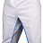 Комбинезон одноразовый с капюшоном Lakeland MicroMAX NS CoolSuit белый/синий 45-55 г/кв.м (размер 50-54, L, EMNC428) Фото 11
