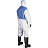 Комбинезон одноразовый с капюшоном Lakeland MicroMAX NS CoolSuit белый/синий 45-55 г/кв.м (размер 54-58, XL, EMNC428) Фото 10